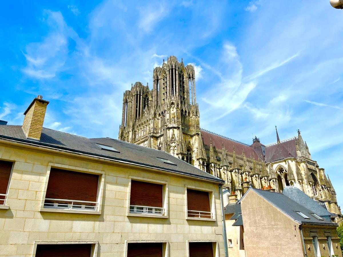 Duomo - Hypercentre Cathedrale Avec Exterieur Apartman Reims Kültér fotó